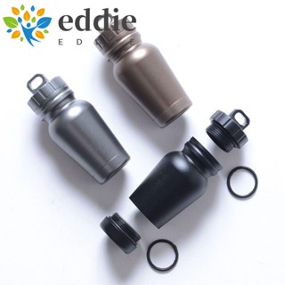 Eddie กระป๋องอลูมิเนียมกันน้ําสําหรับใส่ยาแคปซูลยาแบบพกพาหลากสี