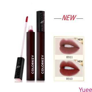 【colorkey】colorkey Watery Matte Lipstick Makeup Non-stick Cup กันน้ำ 30 กรัม yuee