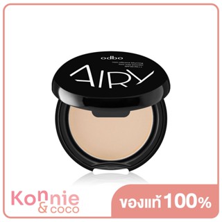 ODBO Airy Non-Silicone Blurring Two Way Powder SPF30/PA++ 5g #OD642-01 แป้งผสมรองพื้น เบาสบายผิว.