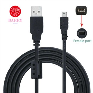 Barry สายเคเบิลชาร์จแบตเตอรี่กล้องดิจิทัล SLR USB 8Pin 1.5 ม. สําหรับกล้อง SLR