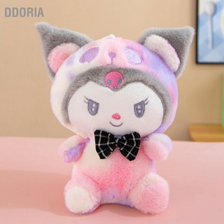 DDORIA การ์ตูนตุ๊กตาของเล่น22ซม.Tie Dye Design Kawaiiตุ๊กตาPlushนุ่มน่ารักอะนิเมะตุ๊กตาของเล่น