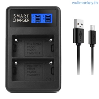 Wu ที่ชาร์จกล้อง LCD Micro USB แบบชาร์จเร็ว สําหรับกล้อง CCD-TRV308 CCD-TRV138