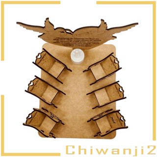 [Chiwanji2] เชิงเทียนไม้ ลายคริสต์มาส สําหรับตกแต่งบ้าน