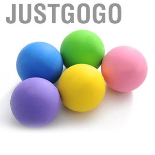 Justgogo Ball Yoga Fascia Rubber Round Foot  for Muscle Relaxer All Age