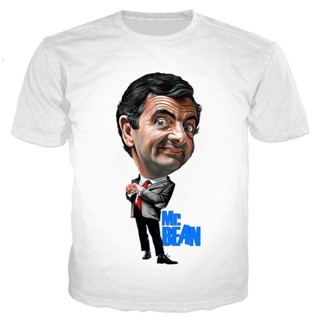 เสื้อยืด พิมพ์ลายถั่ว Slae Mr Bean สไตล์ฮาราจูกุ แฟชั่นสตรีท 2022