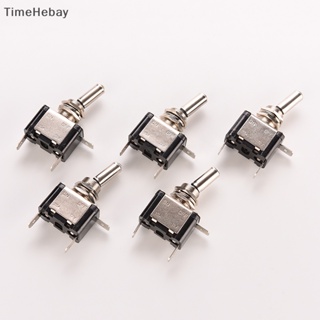 Timehebay สวิตช์โยกสลับไฟ LED 12V 20A เปิด ปิด สําหรับรถยนต์ รถบรรทุก ATV เครื่องบิน 3C EN