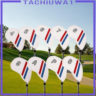 [Tachiuwa1] ผ้าคลุมหัวไม้กอล์ฟ หนัง PU 4-9 PSA 9 ชิ้น