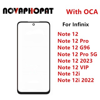 อะไหล่หน้าจอสัมผัส LCD และ OCA สําหรับ Infinix Note 12 Pro 5G 2023 VIP 12I 2022 X670 X6819 X672 X677 X676B X676C X670 X671B X663