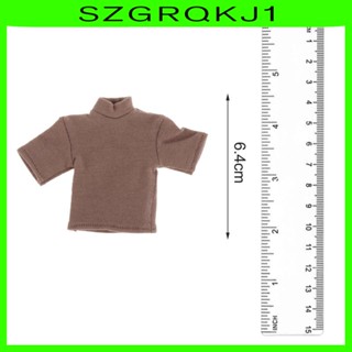 [szgrqkj1] เสื้อยืดลําลอง ขนาดมินิ แฮนด์เมด สําหรับตุ๊กตา สเกล 1/12 6 นิ้ว