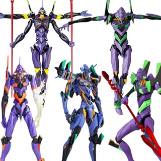 โมเดลฟิกเกอร์ Revoltech Neon Genesis Evangelion MAF 080 Eva-01 005 Eva-01