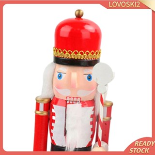 [Lovoski2] ฟิกเกอร์หุ่นทหาร Nutcracker 15 นิ้ว สําหรับตกแต่งบ้าน ตั้งโต๊ะ