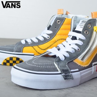 Sp2-230904 Wan33ce Vault Sk8-hi รองเท้าผ้าใบลําลอง ผ้าแคนวาส แบบบางพิเศษ ระบายอากาศ น้ําหนักเบา สีดํา สีขาว สําหรับผู้ชาย ผู้หญิง Wan33ce