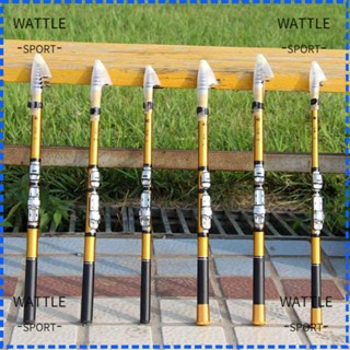 Wattle คันเบ็ดตกปลา คาร์บอนไฟเบอร์ แบบพกพา ขนาดเล็ก 1.5 เมตร - 3.0 เมตร