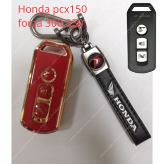 เคสกุญแจรีโมทรถยนต์ TPU สําหรับ Honda Forza 250 350 X-ADV 750 SH150i Super Cup SH300 150 PCX 125 SH125 ADV150 2020 2021