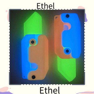 Ethel1 ของเล่นคลายเครียด พลาสติก พิมพ์ลายแครอท เรืองแสง สําหรับผู้ใหญ่