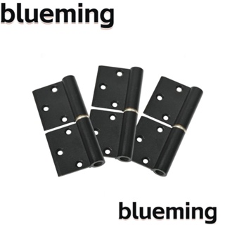 Blueming2 บานพับประตู 4 นิ้ว กันสนิม สีดํา 3 ชิ้น