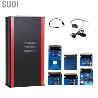 Sudi IMMO Key Programmer  Read Write Chips Mileage Reset Tool  CFG OBDII Diagnostic DPF OFF SRS with Adapters for Car