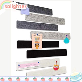 Solighter ใหม่ บอร์ดสักหลาด มีกาวในตัว น้ําหนักเบา 6 ชิ้น พร้อมหมุด 35 ชิ้น สําหรับตกแต่งผนัง บาร์ ออฟฟิศ