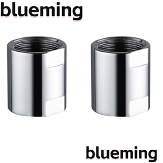 Blueming2 หัวฝักบัวอาบน้ํา ทองแดง ทองเหลือง 20 มม. ทนต่อการเสียดสี สีเงิน 2 ชิ้น