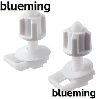 Blueming2 ชุดน็อตพลาสติก สีขาว แบบเปลี่ยน สําหรับที่นั่งชักโครก ห้องน้ํา 2 แพ็ค