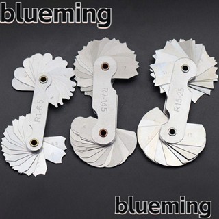 Blueming2 เกจวัดตัวอย่าง R สเตนเลส สําหรับวัดโค้ง 16 ชิ้น ต่อชุด