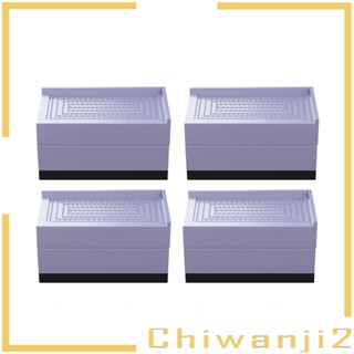 [Chiwanji2] ขาเฟอร์นิเจอร์ เตียงนอน ทรงสี่เหลี่ยม (4 ชิ้น)