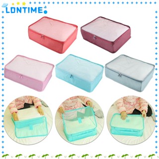 Lontime กระเป๋าจัดเก็บเสื้อผ้า ระบายอากาศ สําหรับเดินทาง