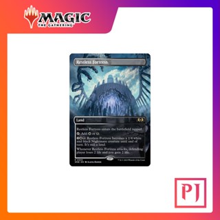 [MTG] Restless Fortress (Borderless) [WOE] [LAND] [RARE] [NORMAL] [ENG] (การ์ดเมจิค / Magic the Gathering)