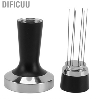 Dificuu Coffee Tamper  Ergonomic Handle  Stirrer 2 in 1 for Home