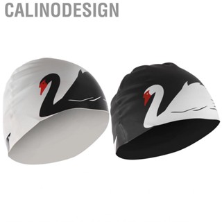 Calinodesign Swimming Silicone   Adults Swim Pool Diving Hat Ear Protective Gear