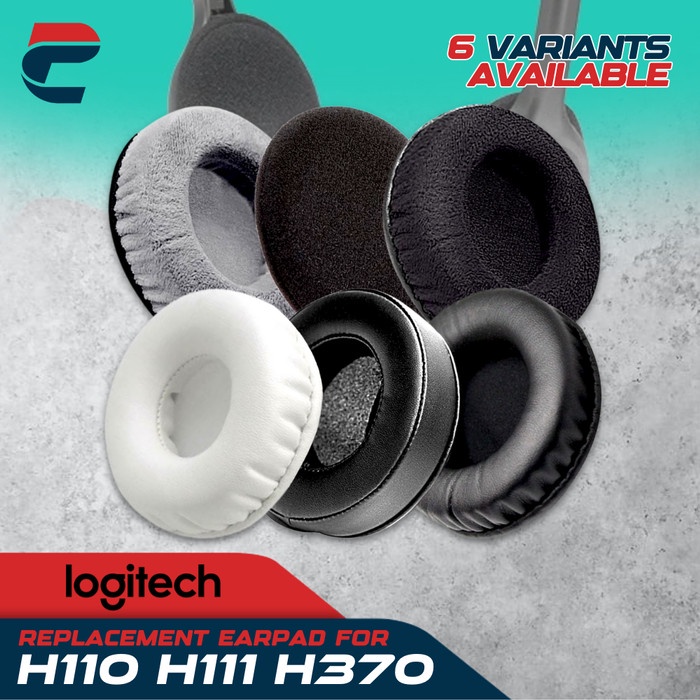 แผ่นรองหูฟัง Logitech H110 H111 Foam Premium Edition Pad