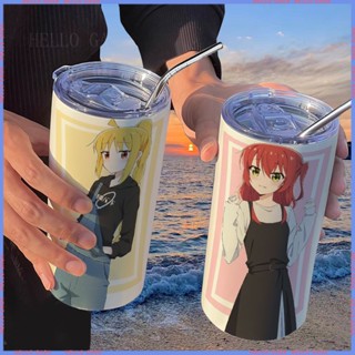 🥤สินค้าแอนิเมชั่น Limited Cartoon Cup🥤Lonely Rock กระติกน้ําร้อน สเตนเลส แบบพกพา สําหรับออฟฟิศ