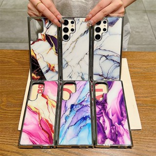 2-in-1 เคสโทรศัพท์มือถือ ลายหินอ่อน แฟชั่น สําหรับ sasung galaxy s23 ultra s22 plus s21 s23ultra s22ultra s21ultra s23plus s22plus s23+ s22+