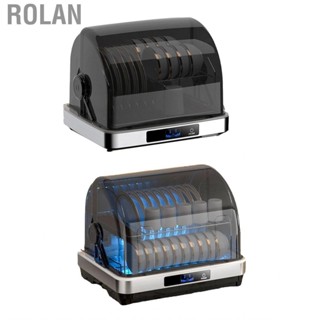 Rolan Dish Drying Cabinet  Digital Display 38L  Medium Temperature Dry  Bowl Drain Rack for Home Kitchen