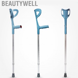 Beautywell Elbow Crutches Aluminium Portable Stretchable Load Forearm Walking HR6