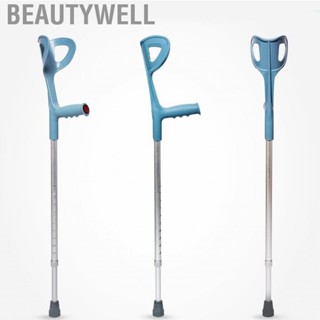 Beautywell Elbow Crutches Aluminium Portable Stretchable Load Forearm Walking HR6