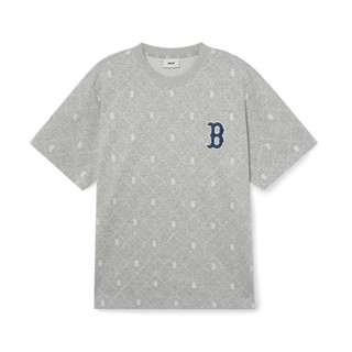 MLB เสื้อยืด Unisex รุ่น 3ATSM0533 43MGS - สีเทา