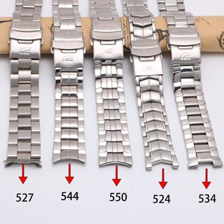 สายนาฬิกาข้อมือสแตนเลส Casio EF-524 534 550 527D 544 Series สําหรับผู้ชาย
