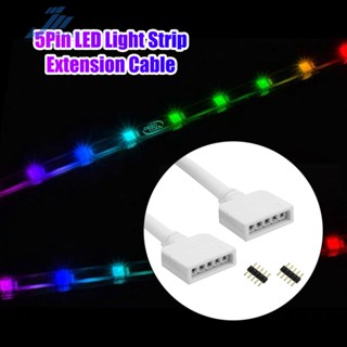 สายเคเบิลต่อขยายแถบไฟ LED 4Pin 5Pin สําหรับ 3528 5050 RGB 5050 RGBW 1 ชิ้น [Jessilu.th]