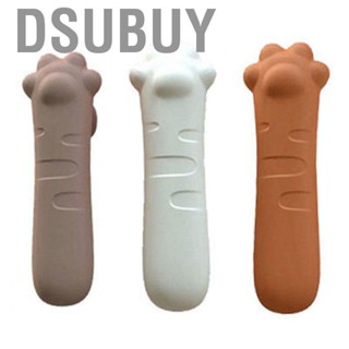 Dsubuy Door Handle Cover Silicone  Collision Noise Reduction Cute Pull Protective Sleeve