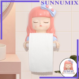 [Sunnimix] ที่แขวนม้วนกระดาษทิชชู่ ไม่ต้องเจาะผนัง สไตล์แฟรี่ สร้างสรรค์ สําหรับห้องน้ํา โรงแรม