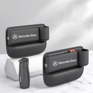 ที่วางแก้วน้ําหนัง แบบสากล สําหรับรถยนต์ W207 W211 Mercedes Benz EQE W204 W212 W222 W206 W124 W218