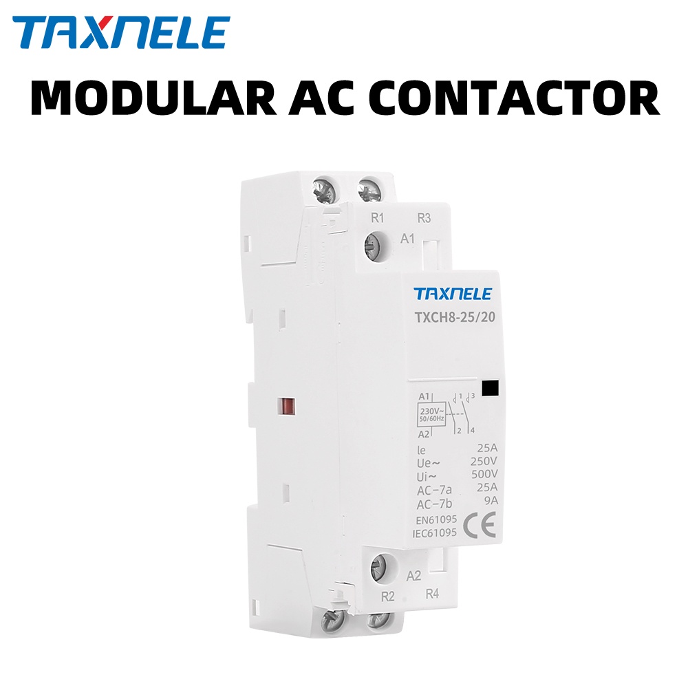 รางคอนแทคเตอร์ 2P 16A 25A 220V 230V 50 60HZ 2NO 2NC 1NO1NC สําหรับบ้าน โรงแรม ร้านอาหาร ราคา ถูกที่สุด ดีลบีเคเค แกลเลอรีภาพที่ 3