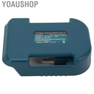 Yoaushop Electrical Tool  Adapter  Strong ABS Lithium Standard Size Lightweight 18V for BL1830