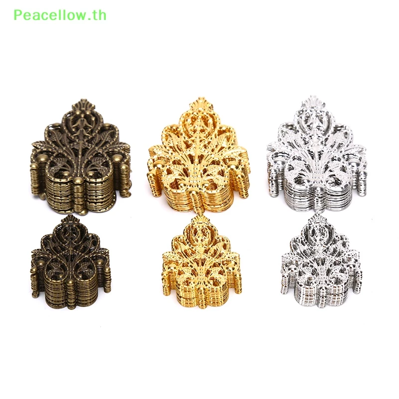 Peacellow ของตกแต่ง ลายฉลุ สําหรับทําเครื่องประดับ 20 ชิ้น