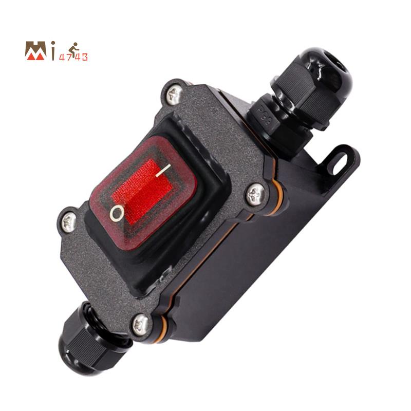 【Mi4743】สวิตช์อินไลน์ กันน้ํา กระแสไฟสูง 12V DC 20A 1 ชิ้น