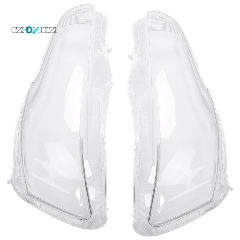 【Gzhxdiizi】กรอบไฟหน้า แบบใส สําหรับ Mitsubishi Lancer Ex 10-16 2 ชิ้น