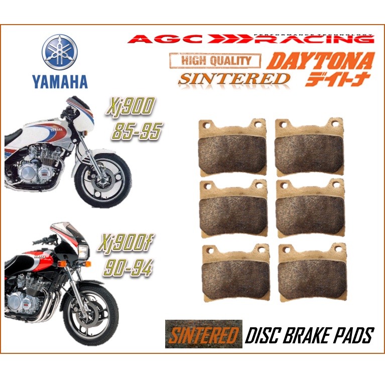 YAMAHA XJ900 85-95 XJ900F 90-94 ผ้าเบรกยาวคุณภาพสูงยอดนิยม
