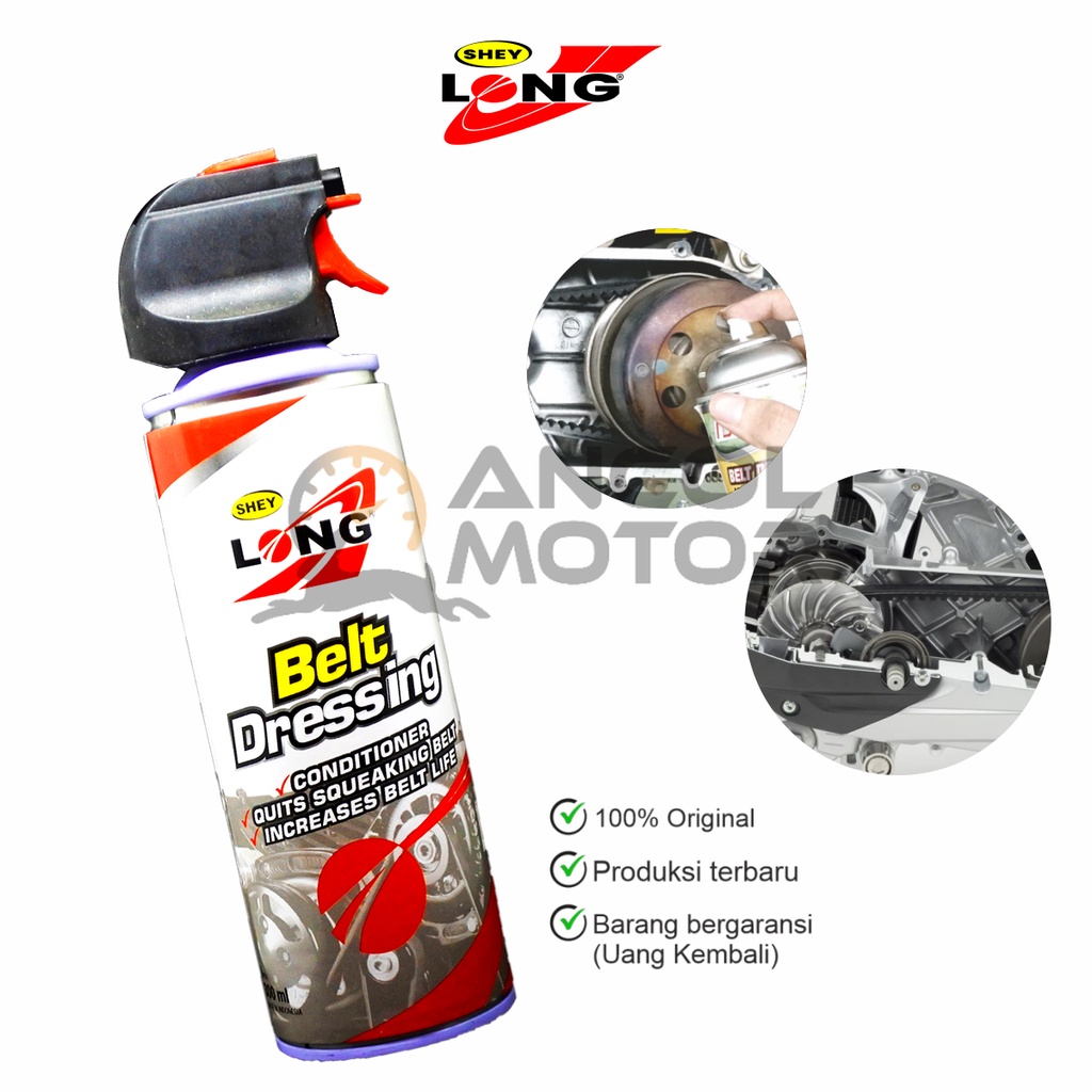 Shey Long Belt Dressing 300ml CVT Liquid Lubricant Vbelt Cleaner VanBelt รถจักรยานยนต์อัตโนมัติ