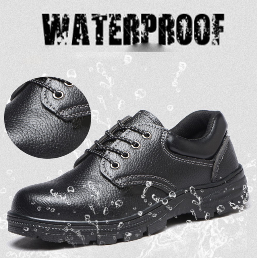 รองเท้าเซฟตี้ หัวเหล็ก โรงงาน SAFETY SHOES ไซร์ 35 - 45 คุณภาพดี